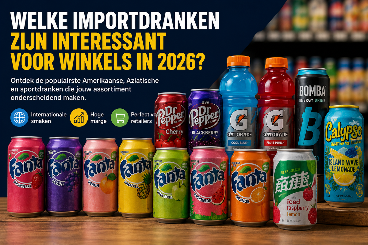Waarom Amerikaanse snacks zo goed werken in candyshops en webshops