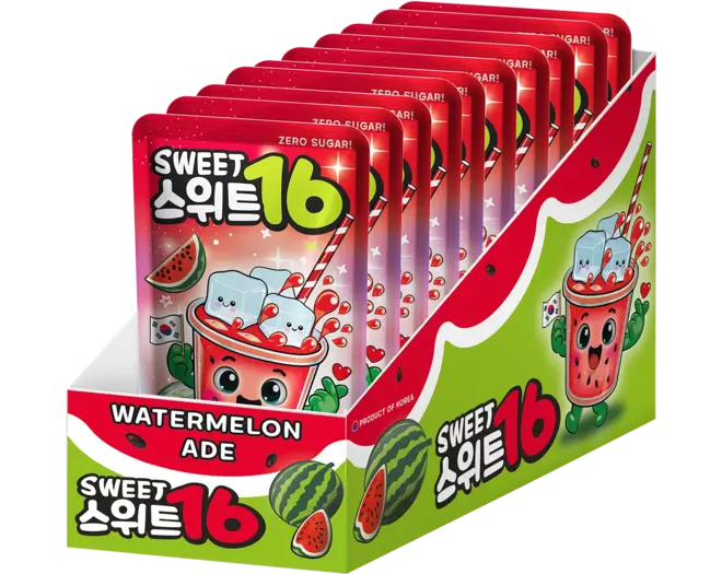 Sweet16 Watermelon Ade (Zero Sugar) with Sweeteners 10x200ml (Korean)