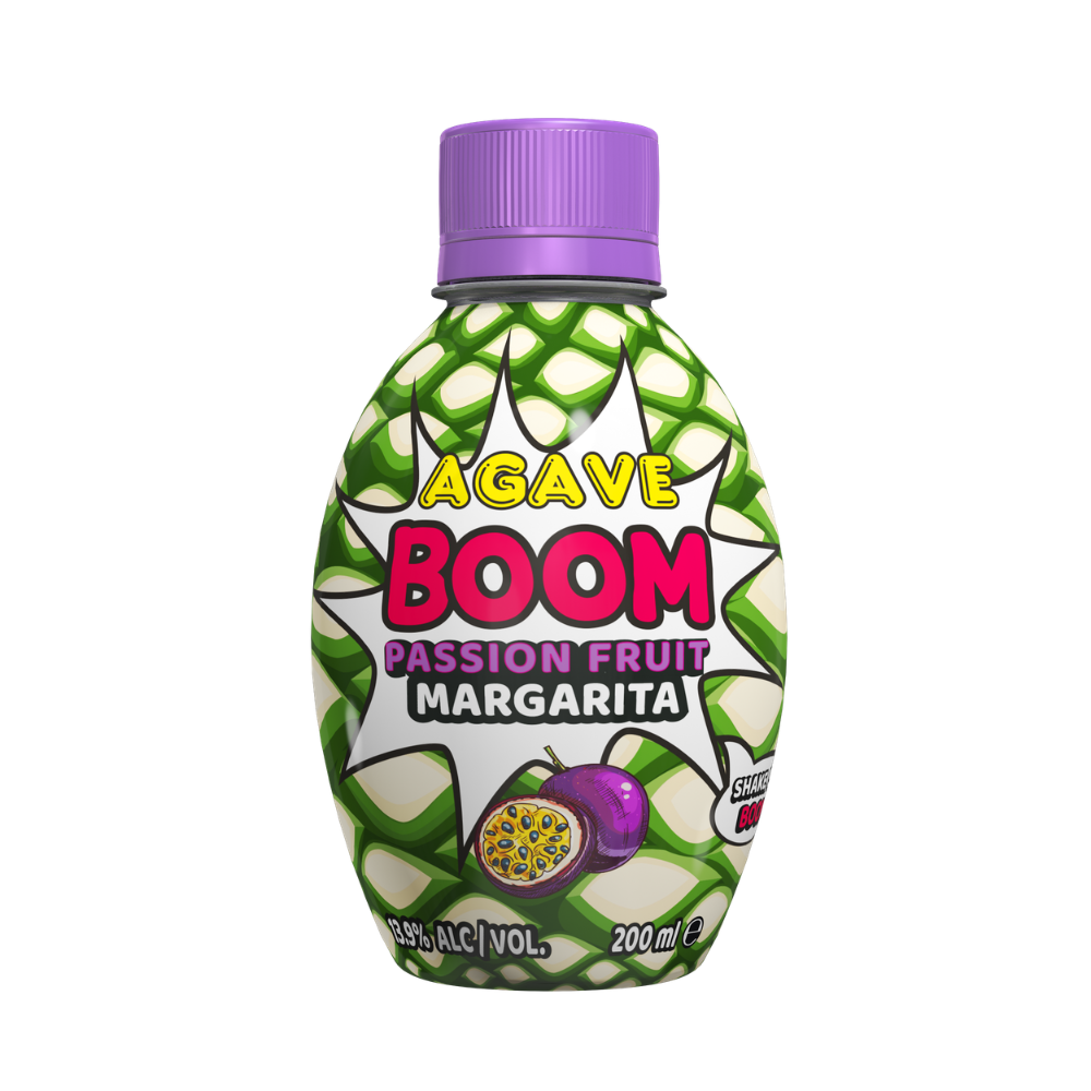 Agave Boom Margarita Pasion Fruit 13.9% ALC