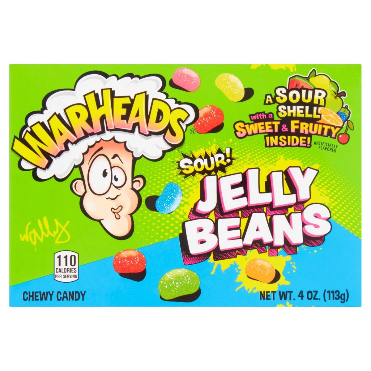 Warheads Jelly Beans Theatre 12x113g