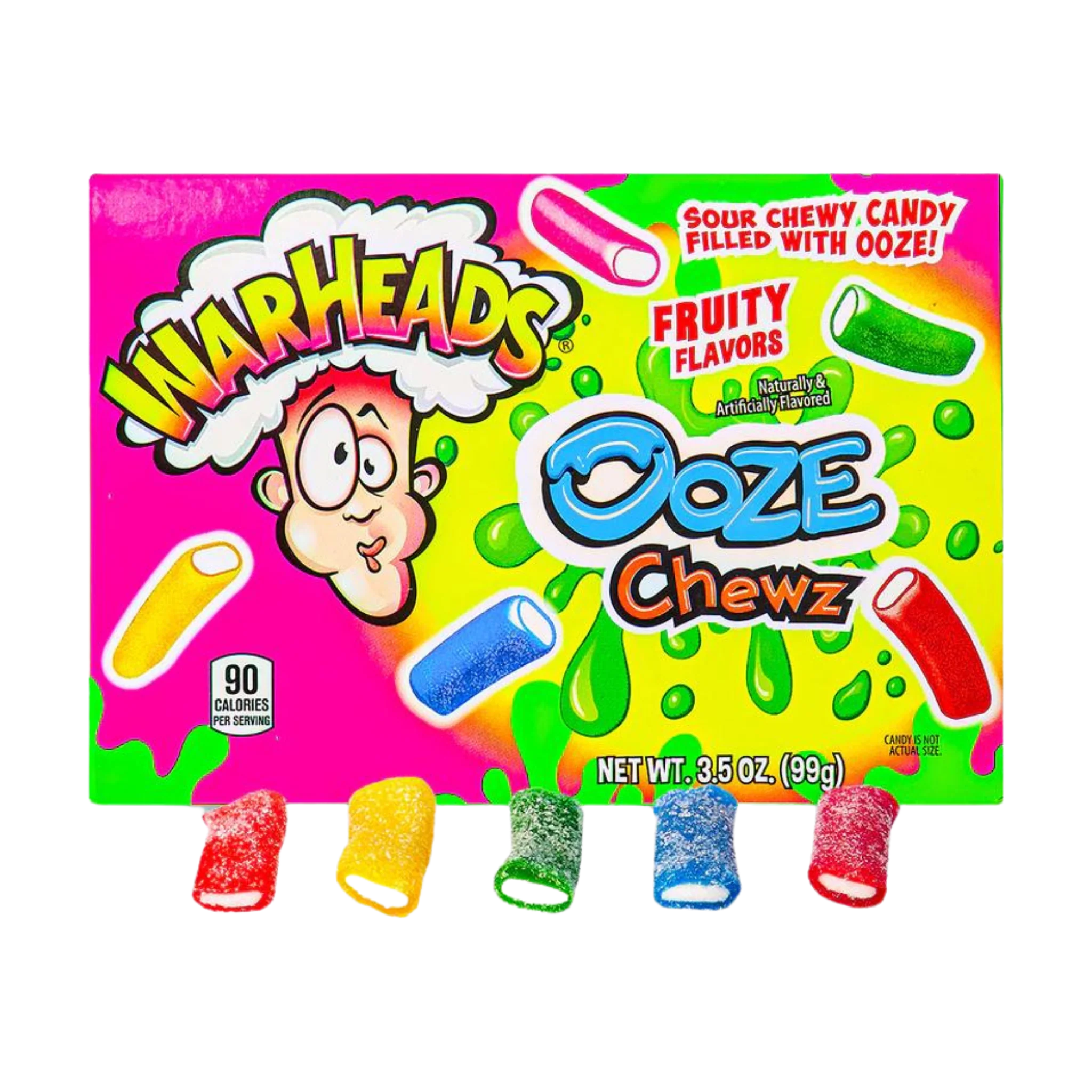 Warheads Ooze Chewz Theatre Box 12x114g