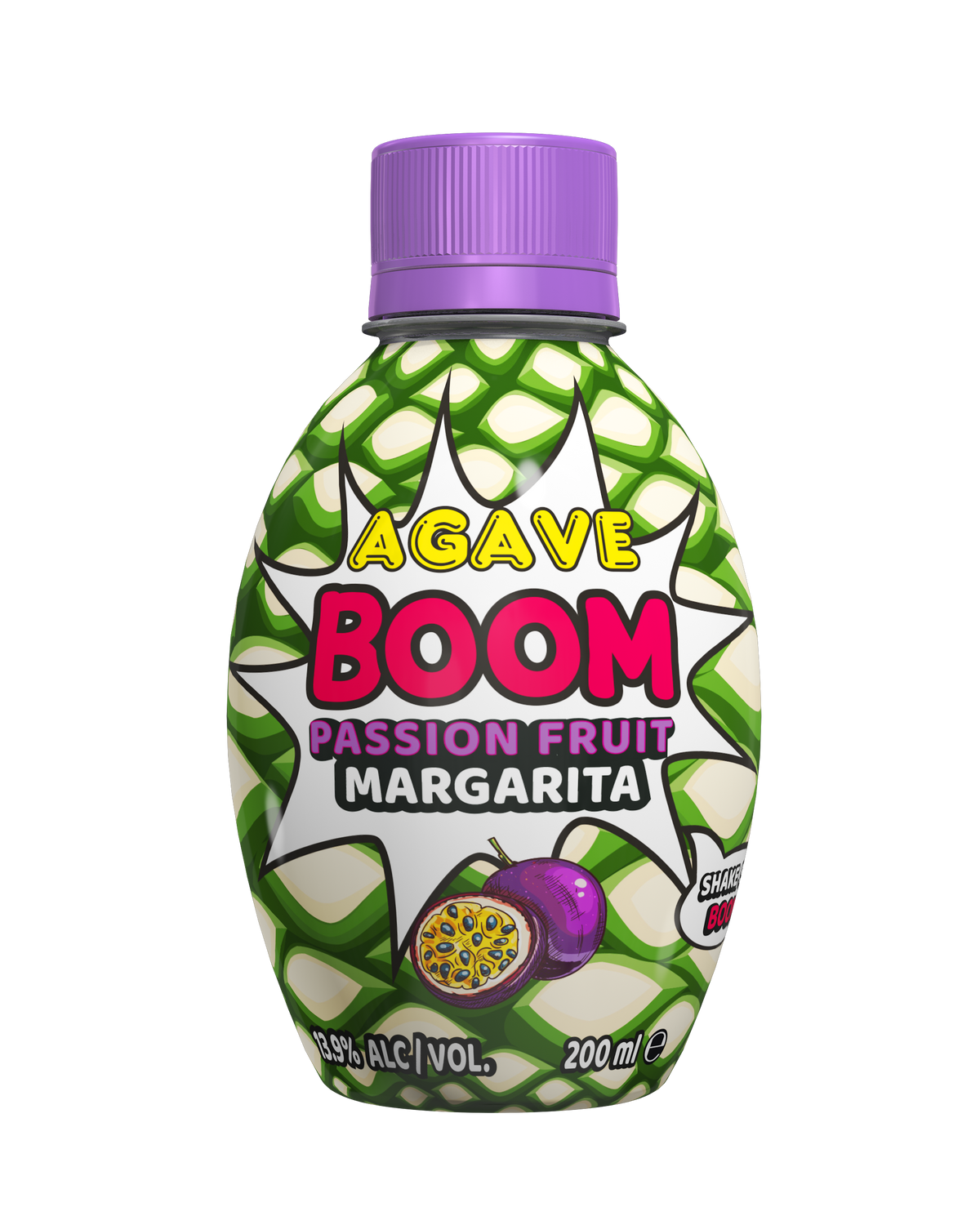 Agave Boom Margarita Passion Fruit 12x200ml 13.9% ALC