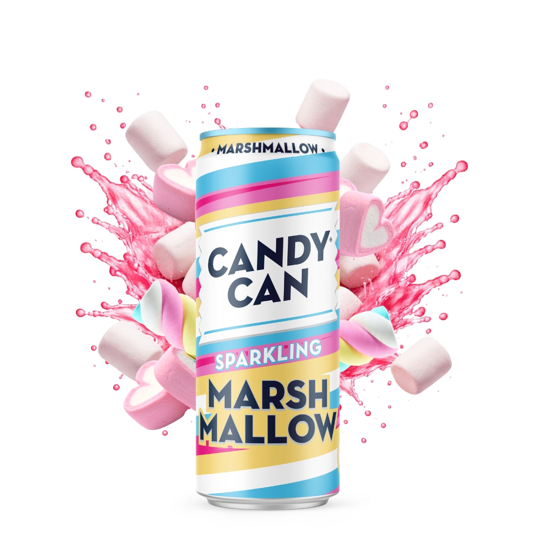 Candy Can Sparkling Marshmallow 12x330ML
