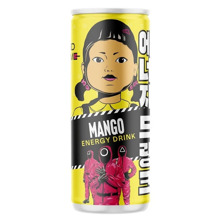 Squid Game Energy Drink Mango 24 x 250ml