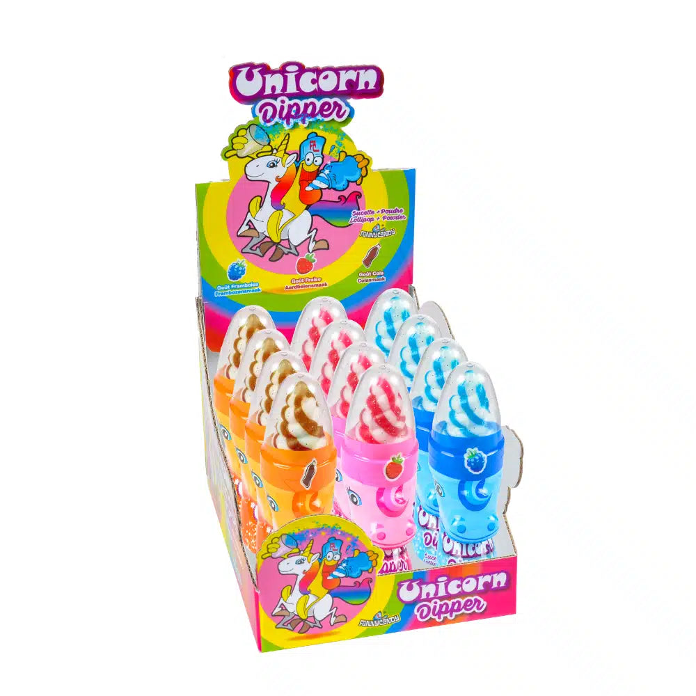 Funny Candy Unicorn Dipper 12 x 50 Gram