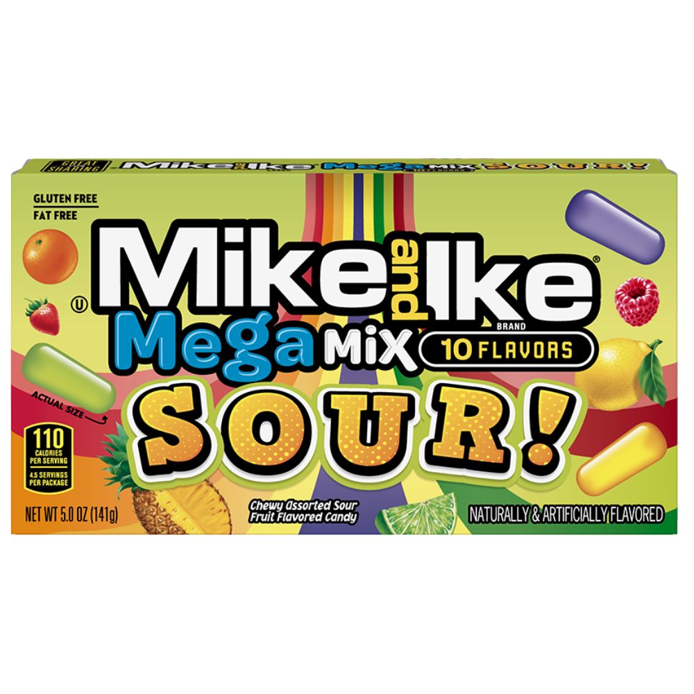 Mike & Ike Theatre Mega Mix Sour (12 x 120g)