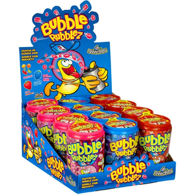 Funny Candy Bubble Rubblez 12 x60g