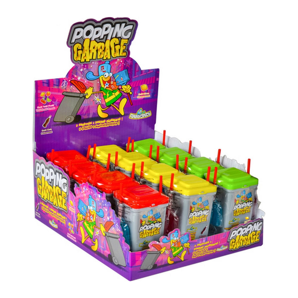 Funny Candy Popping Garbage 12 x 40 gram