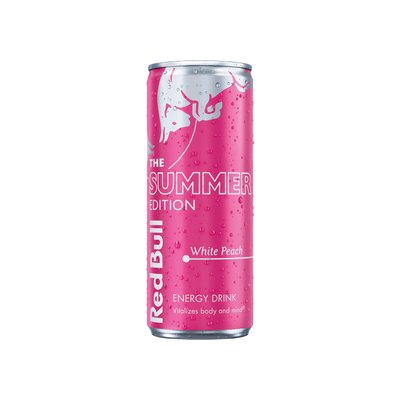 Red Bull The Summer EditionWhite peach Drink 12x250ml