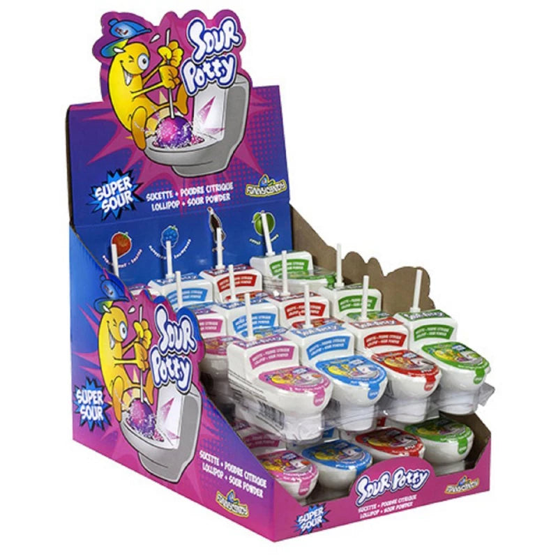 Funny Candy Sour Potty 24x19g