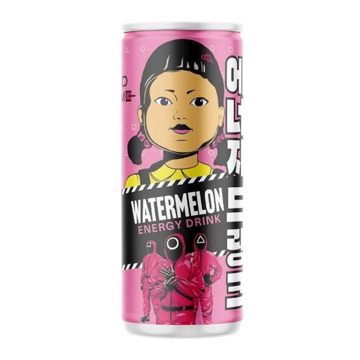 Squid Game Energy Drink Watermelon 24 x 250ml