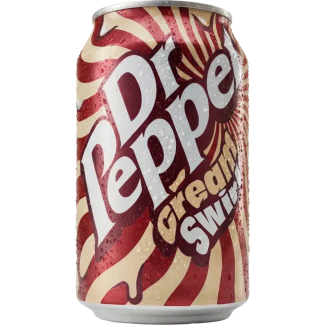Dr Pepper Cream Swirl PMP Can 24x330ml