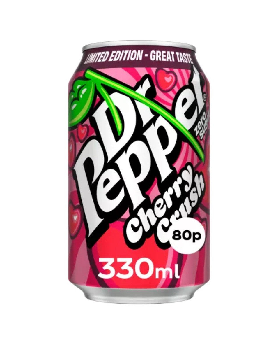 Dr Pepper Cherry Crush PMP Can 24x330ml